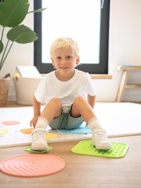 Silikonowa ścieżka sensoryczna, 8 elementów