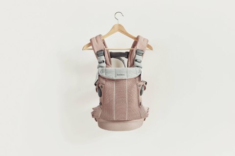 BABYBJORN - nosidełko Harmony 3D Mesh, Zgaszony Róż