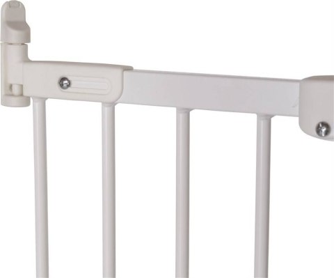 Baby Dan - Bramka ochronna Flexi Fit, metalowa, biała