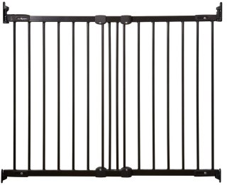 Baby Dan - Bramka ochronna Flexi Fit, metalowa, czarna