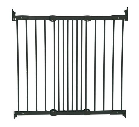 Baby Dan - Bramka ochronna Flexi Fit, metalowa, czarna