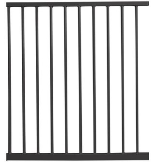 Baby Dan - Rozszerzenie bramek Baby Dan PREMIER - panel 64,5 cm, czarny