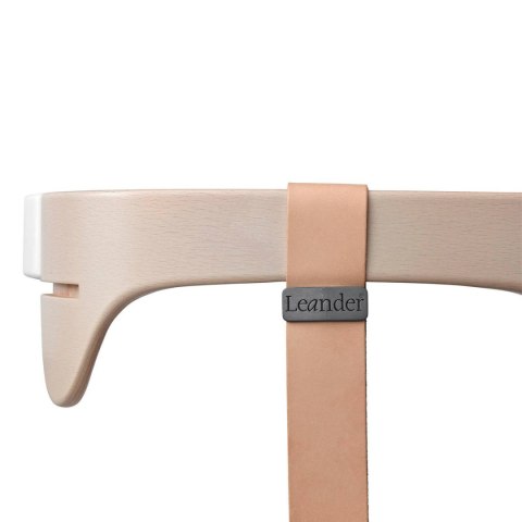 LEANDER - barierka do krzesełka do karmienia CLASSIC™ i LOUIE™, bielona
