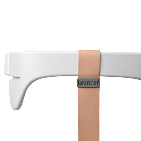 LEANDER - skórzany pasek zabezpieczający do krzesełka do karmienia CLASSIC™ i LOUIE™, naturalny